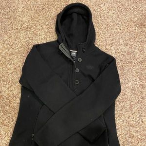 The North Face hooded sweatshirt